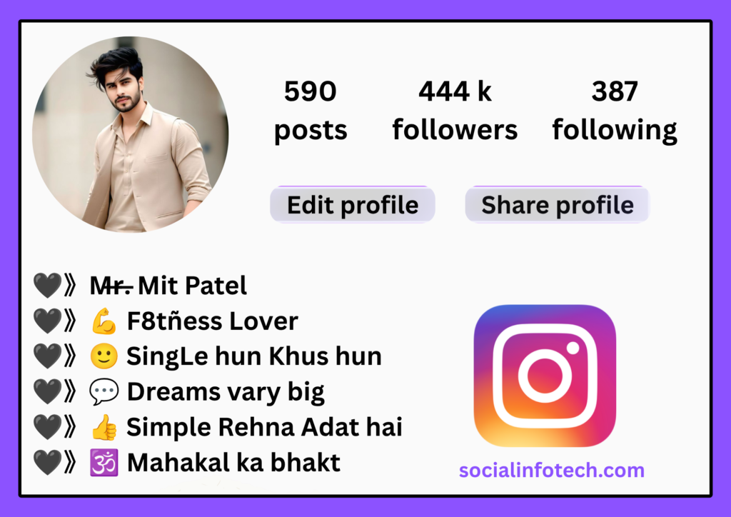 Badmashi Bio for Instagram