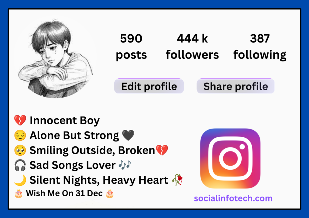 Sad Bio For Instagram