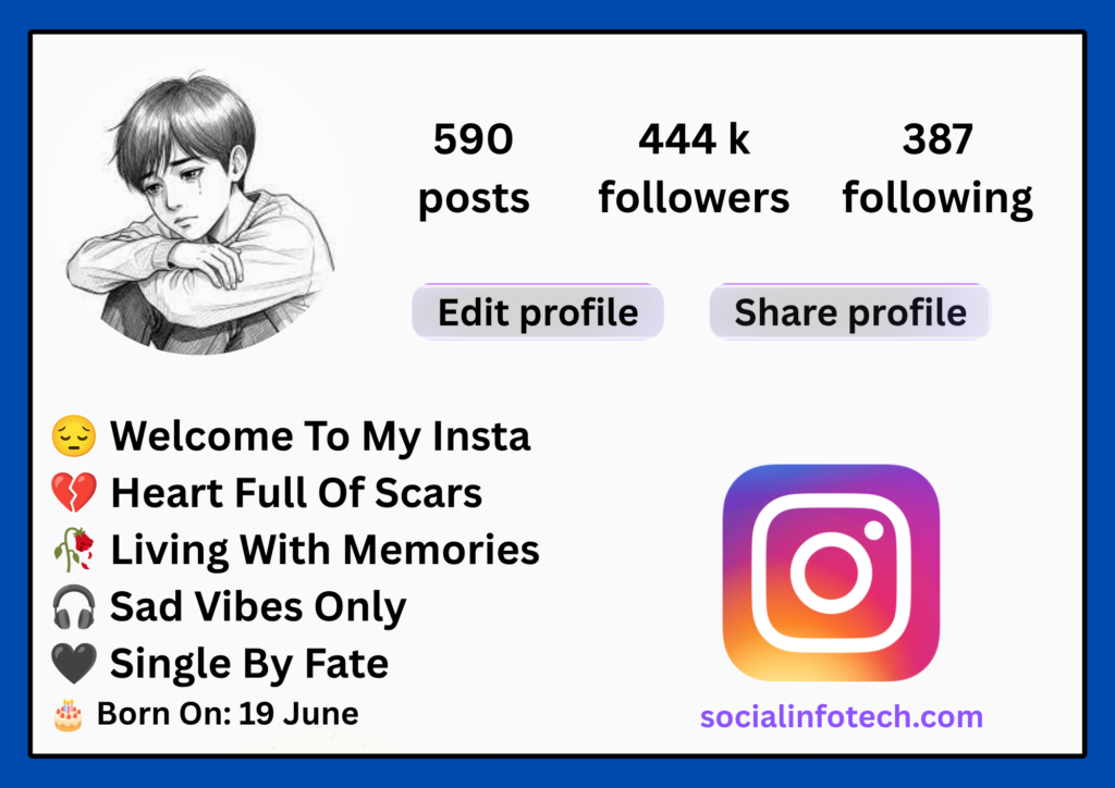 Sad Bio For Instagram