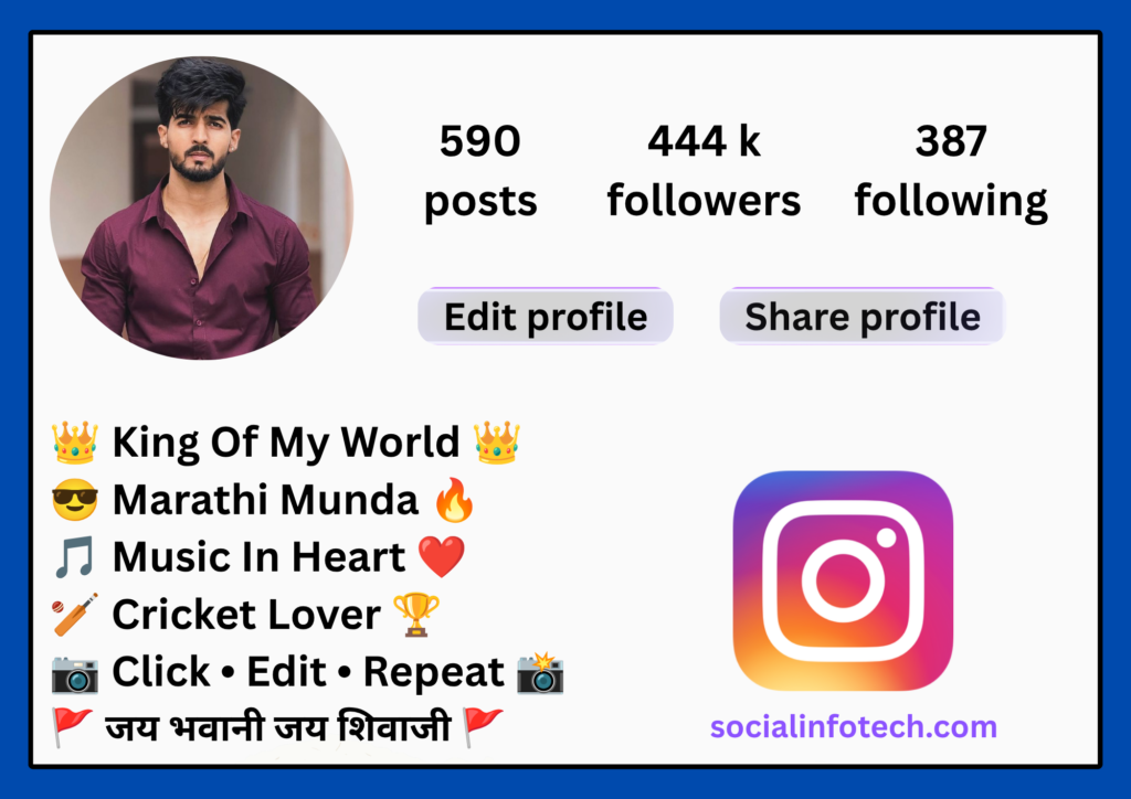 Marathi Bio For Instagram