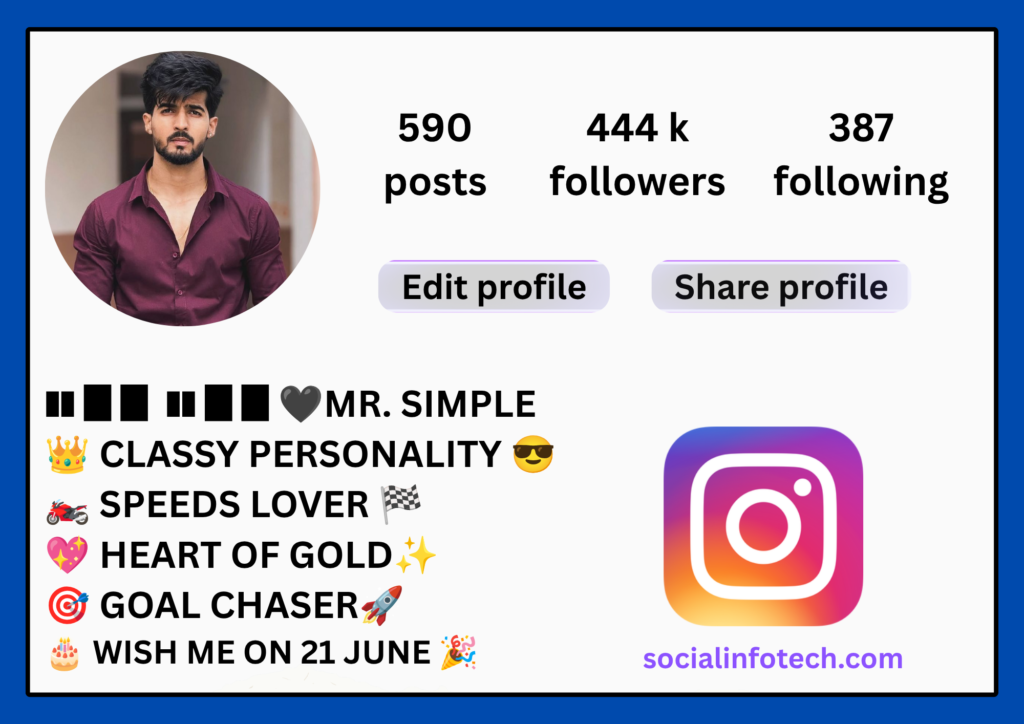 VIP Bio For Instagram