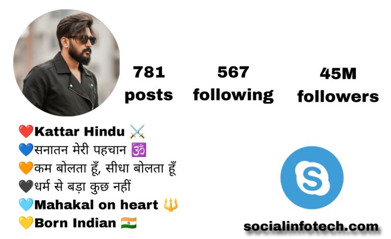 80+ Best Kattar Hindu Bio For Instagram 2026