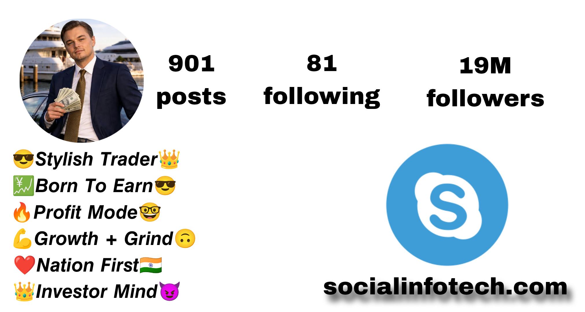 Trader Bio For Instagram