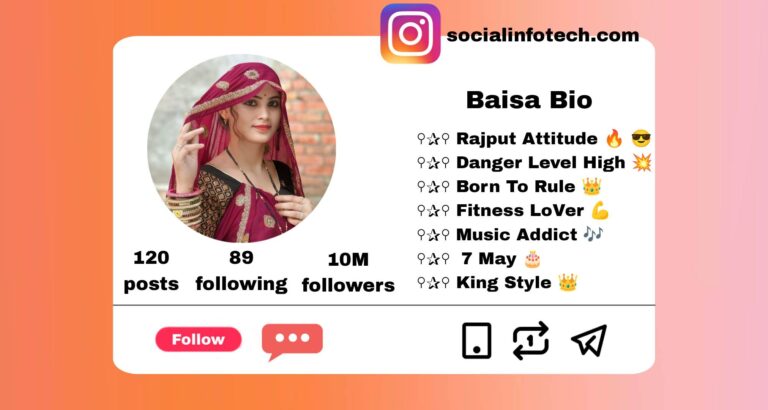 [Best 500+] Rajput Baisa Bio for Instagram 2026 | Royal, Stylish, Attitude & Hindi-English Copy Paste  