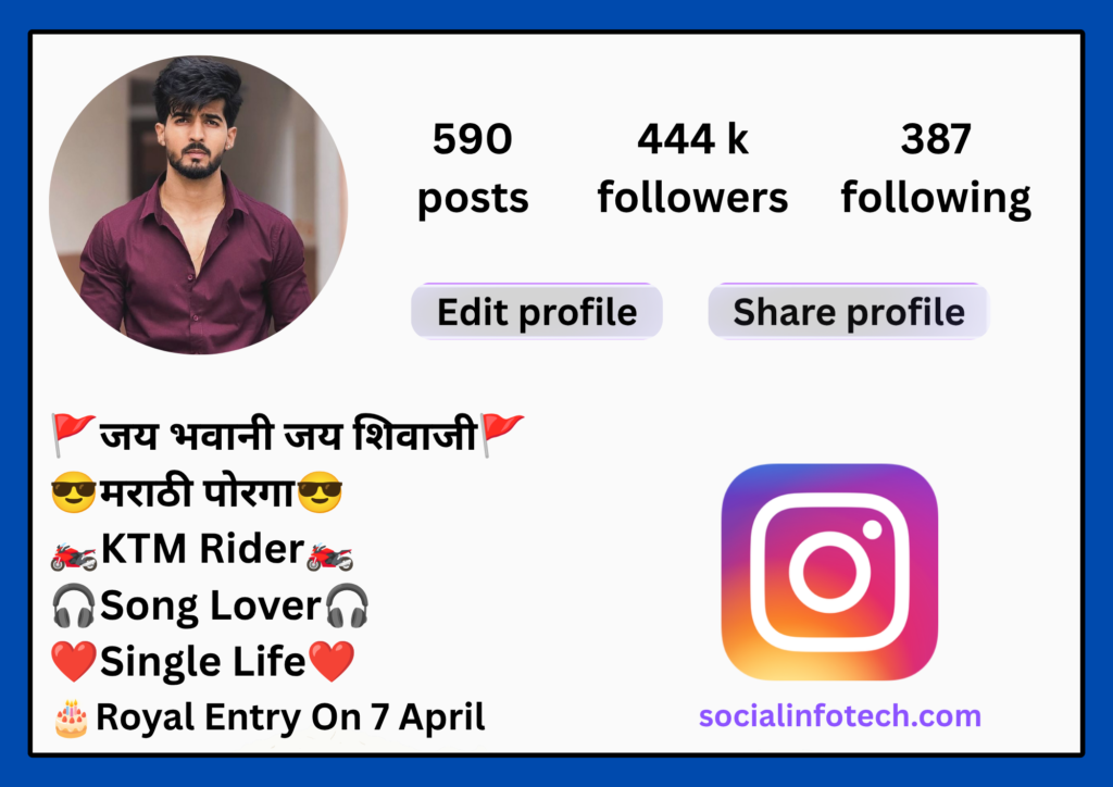 Marathi Bio For Instagram