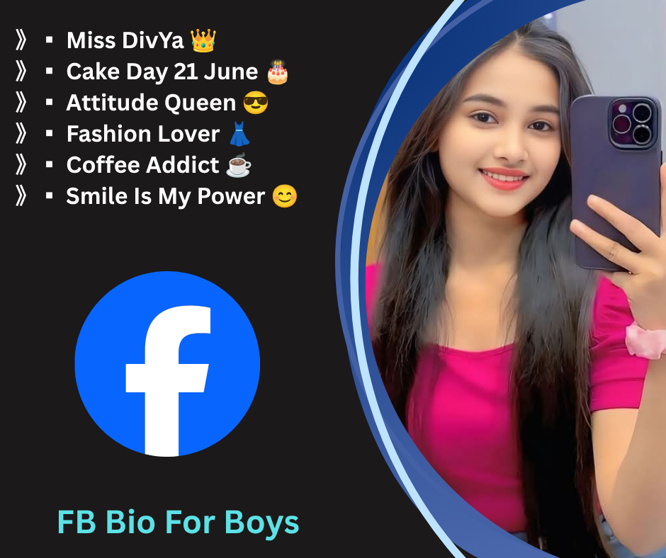 Facebook Bio For Girls