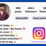 Yadav Bio For Instagram