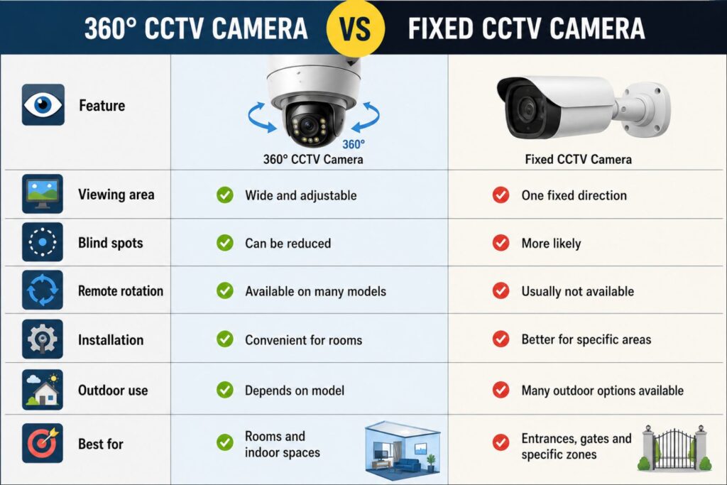 Top 8+ Best CCTV Camera For Home 360 Degree View
