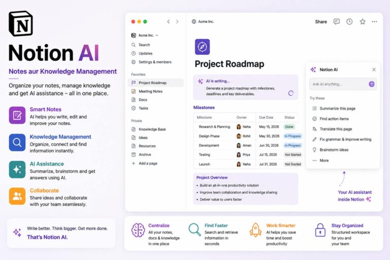 Top 30+ Best AI Productivity Tools in 2026