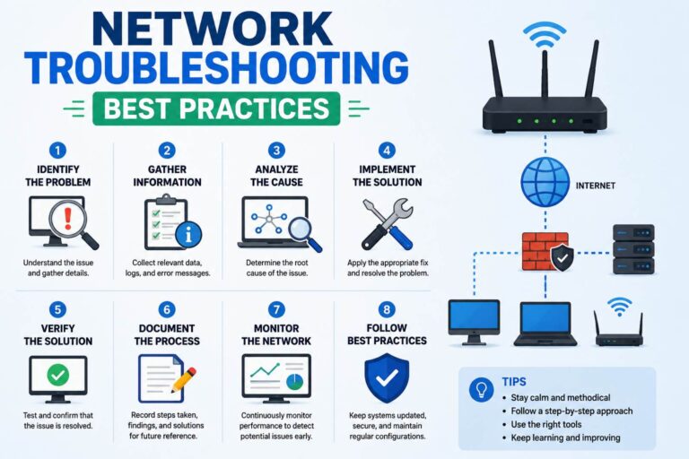 Network Troubleshooting Problems & Solution with 4+ steps
