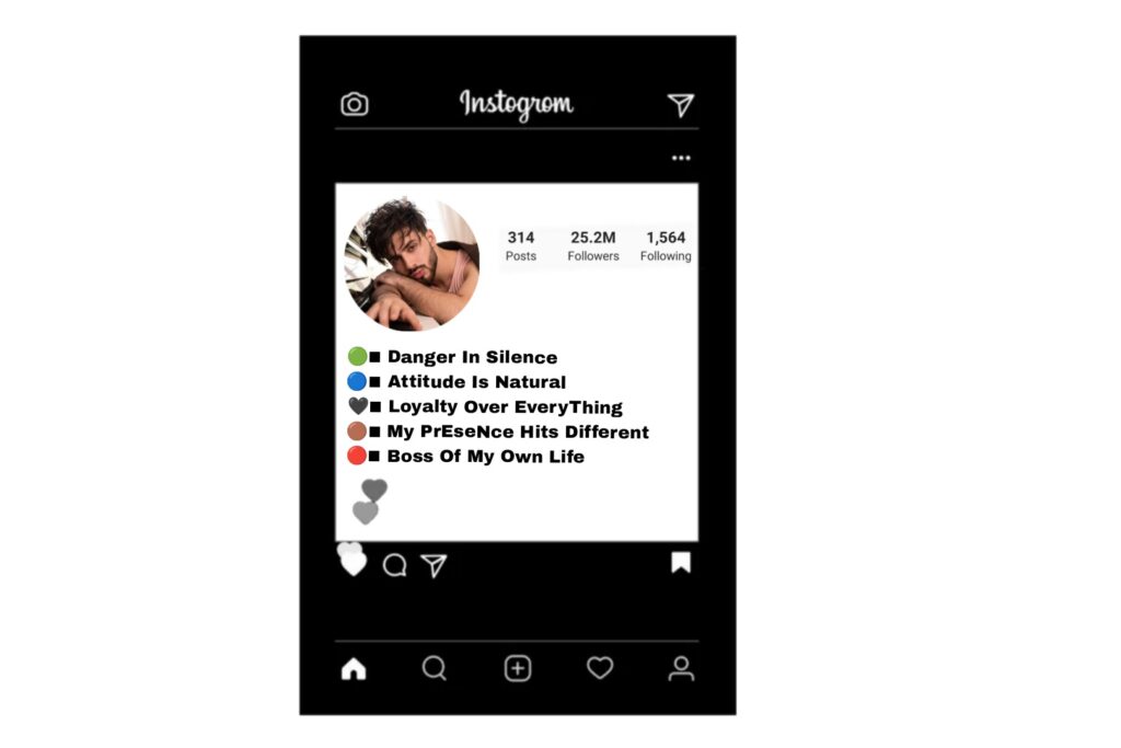Attitude Ganster Instagram Bio For Boys & Girls 2026