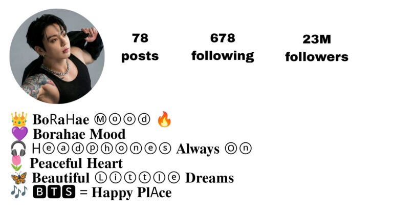 Letest 200+ BTS Bio For Instagram For Girls And Boys | Copy & Paste Bio